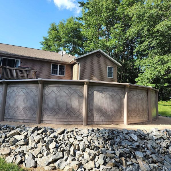 Docks N Moor Retaining Wall